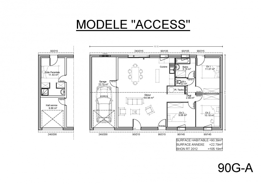 plan de maison les demeures de la cote d'argent