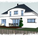 Aperu maison  construire